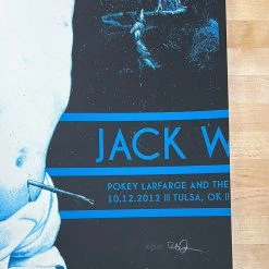 Jack White - 2012 Rob Jones Poster Tulsa, OK