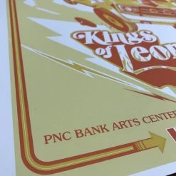 Kings Of Leon - 2017 Jason Malmberg Poster Holmdel, NJ, PNC Bank Arts Center Gig Posters