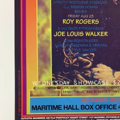 Gig Posters MHP 20 George Clinton - 1996 Kevin Haapala Poster Maritime Hall San Fran 1st