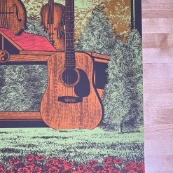 Colorado Rockygrass - 2018 Status Serigraph Poster Lyons, CO