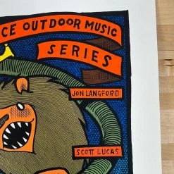 Art Prints The Alliance Outdoor Music Series - 2021 Jay Ryan Poster Chicago, IL