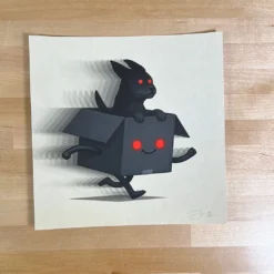 Boxo III (Shadow) - 2021 Mike Mitchell Poster Art Print Art Prints