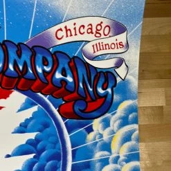 Dead & Company - 2021 James Flames Poster Chicago, IL Wrigley Field