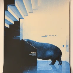 Gig Posters Jack White - 2012 Rob Jones Poster Memphis, TN New Daisy S/N