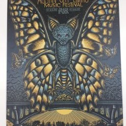Austin City Limits Festival - 2017 Todd Slater Poster Zilker Park Austin, TX ACL