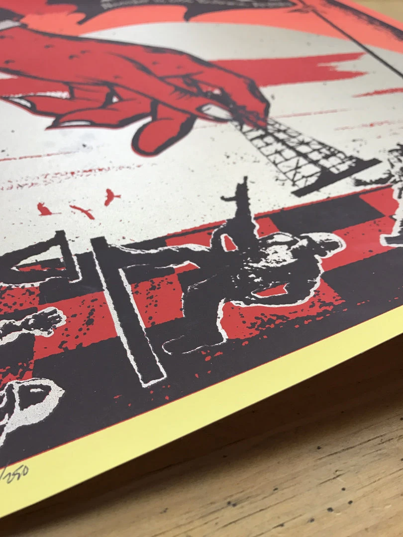 Pearl Jam - 2006 Todd Slater Poster CCFA Australia Hawaii 9 Pearl Jam - 2006 Todd Slater Poster CCFA Australia Hawaii