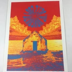 Dinosaur Jr - 2009 Dan MacAdam Crosshair Poster Cambridge, MA Middle East