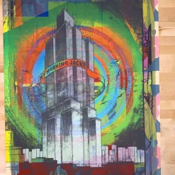 My Morning Jacket - 2008 Jay Ryan Poster Minneapolis, MN Orpheum Test Print Gig Posters