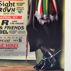 MHP XX Maritime Hall - 1996 Jim Phillips Poster April San Fran 1st Gig Posters