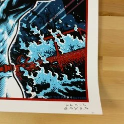 Black Keys - 2012 Blair Sayer Poster Auckland, AUS S/N Gig Posters