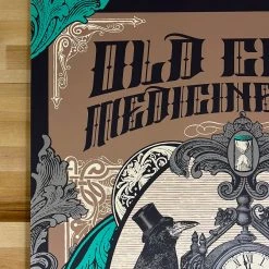 Old Crow Medicine Show - 2016 Status Serigraph Poster Nashville, TN