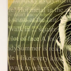 The Breeders - 2002 Frank Wiedemann Poster Fillmore Auditorium San Fran 1st