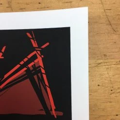 Flatstock 9 - 2006 Daniel Danger Poster Chicago, IL Union Park