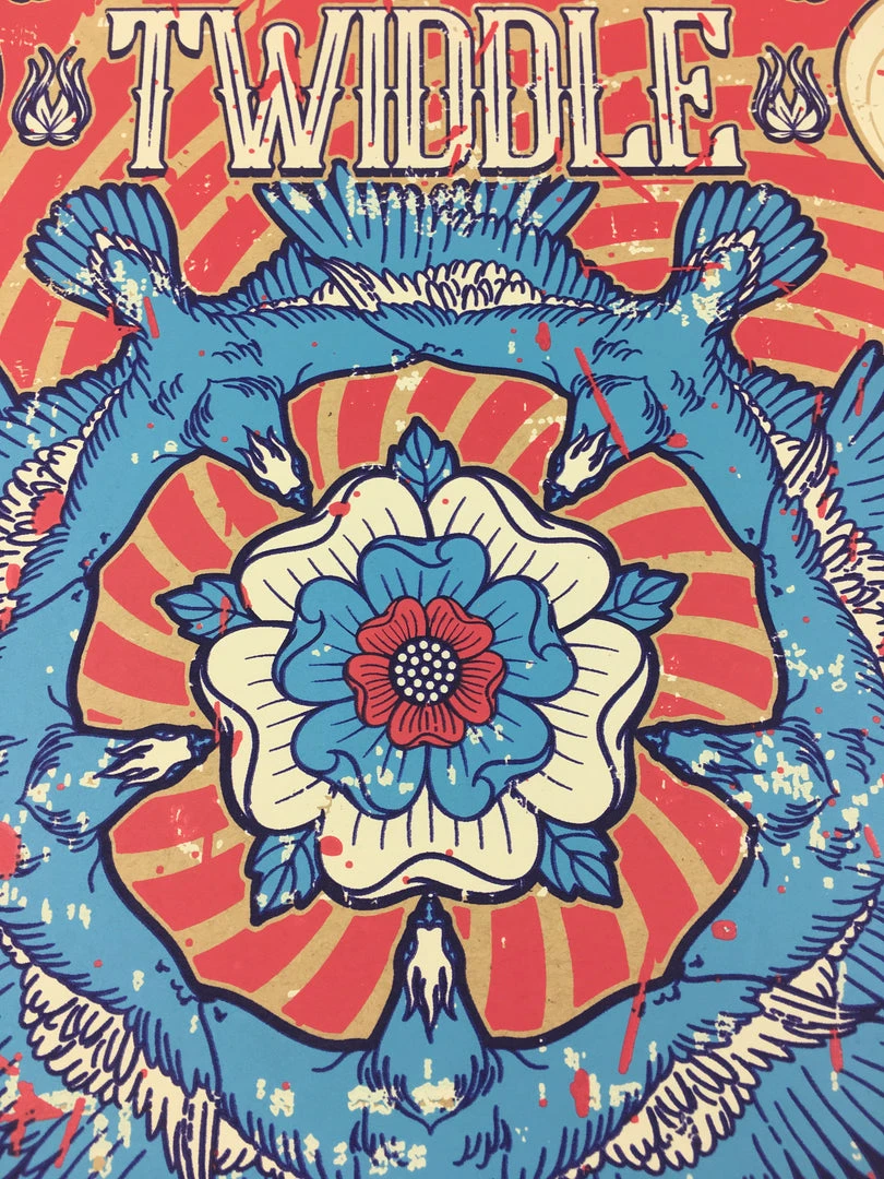 Twiddle - 2017 Derek Hatfield Poster Spring Tour 4 Twiddle - 2017 Derek Hatfield Poster Spring Tour