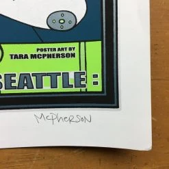 Gig Posters Kraftwerk - 2004 Tara McPherson Poster Seattle, WA Paramount Theatre