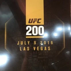 Sold Out Posters UFC 200 Poster Las Vegas Nevada 7/9/2016