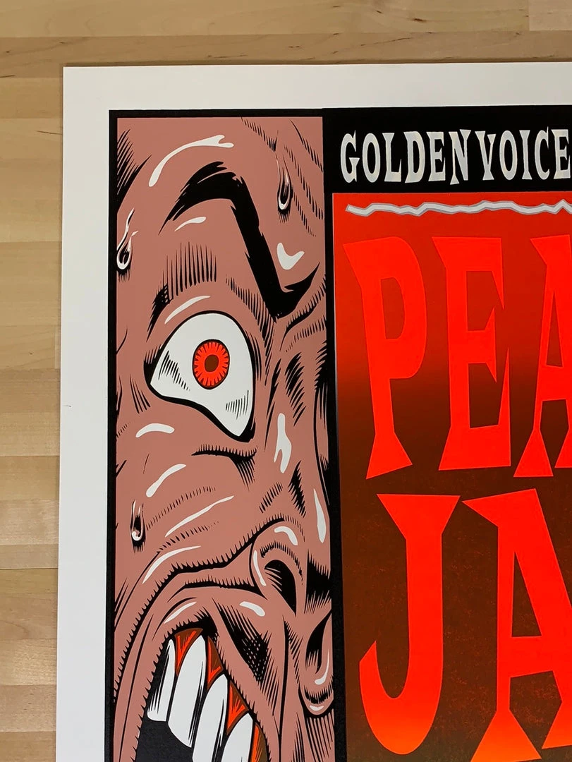 TAZ Gig Posters Pearl Jam - 1998 T.A.Z. Poster Maui, HI Cultural Center Variant 5 TAZ Gig Posters Pearl Jam - 1998 T.A.Z. Poster Maui, HI Cultural Center Variant