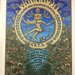 Gig Posters Wakarusa - 2008 EMEK Poster Lawrence, KS Clinton Lake Park