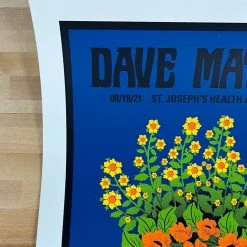 Methane Studios Dave Matthews Band - 2021 Methane Poster Syracuse, NY Gig Posters