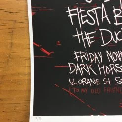 The Westies - 2008 Daniel Danger Poster Southbridge, MA Dark Horse Tavern