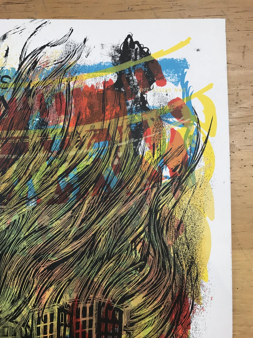 Phish - 2011 Dan Grzeca Poster Chicago, IL UIC TEST Print 6 Phish - 2011 Dan Grzeca Poster Chicago, IL UIC TEST Print