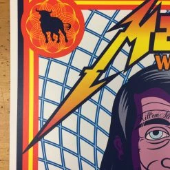 Metallica - 2018 Gomez Poster Madrid, Spain Wizink Center