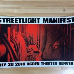 Sold Out Posters Colorado Streetlight Manifesto - 2018 Poster Denver, CO Ogden Theater 7/20