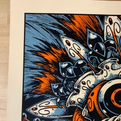 Bali Skull - 2009 Jeral Tidwell Poster Art Print 1st Edition Art Prints