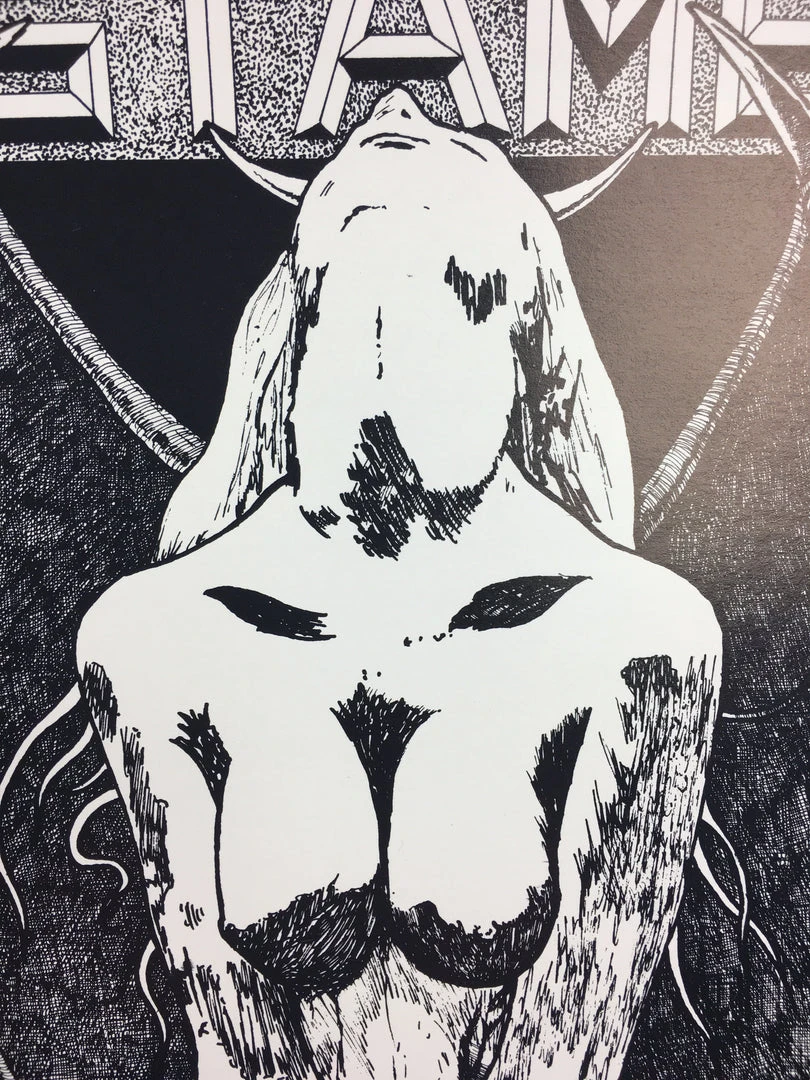 Slayer - 1991 Frank Kozik Poster Houston, TX The Unicorn 4 Slayer - 1991 Frank Kozik Poster Houston, TX The Unicorn