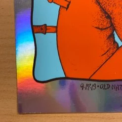 Queens Of The Stone Age - 2013 Jermaine Rogers Poster Indianapolis FOIL Handbill Foil Posters 12 Queens Of The Stone Age - 2013 Jermaine Rogers Poster Indianapolis FOIL Handbill Foil Posters