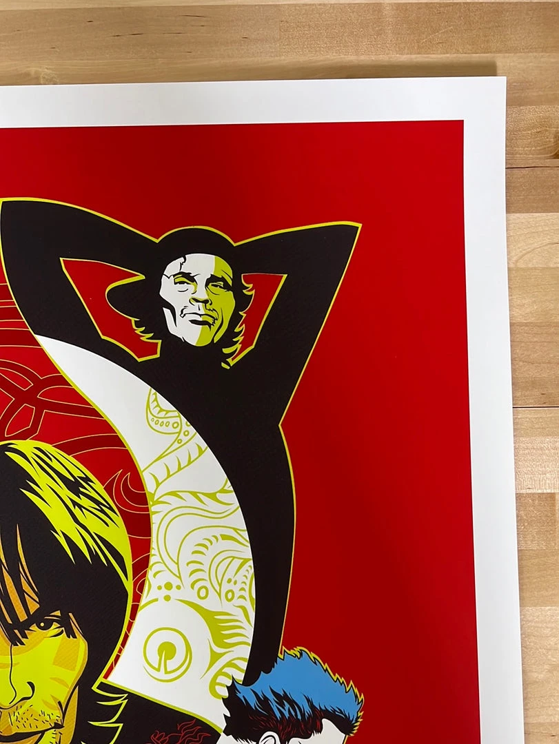 Red Hot Chili Peppers - 2001 Craig Phillips Poster Stafford, UK Weston Park 6 Red Hot Chili Peppers - 2001 Craig Phillips Poster Stafford, UK Weston Park