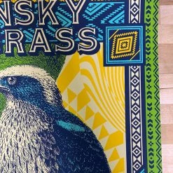 Colorado Greensky Bluegrass - 2019 Status Serigraph Poster Red Rocks, Morrison, CO AE 11 Colorado Greensky Bluegrass - 2019 Status Serigraph Poster Red Rocks, Morrison, CO AE