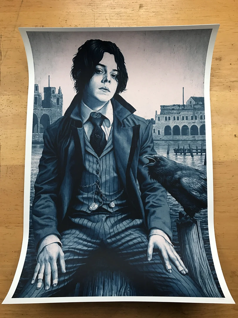 Art Prints Lazaret - 2017 Rory Kurtz Poster Jack White RSD Record Store Day 4 Art Prints Lazaret - 2017 Rory Kurtz Poster Jack White RSD Record Store Day