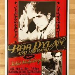 Gig Posters Bob Dylan - 2010 Geoff Gans Poster Troutdale, OR John Mellencamp 5 Gig Posters Bob Dylan - 2010 Geoff Gans Poster Troutdale, OR John Mellencamp