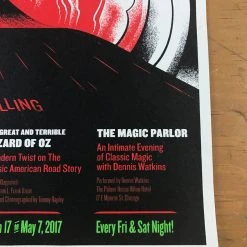 Sold Out Posters Chicago, IL The House Theatre Of Chicago - 2017 Amazing Feats Of Storytelling