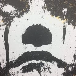 Winter Hearts - 2009 Jacob Bannon Art Print Gold Variant