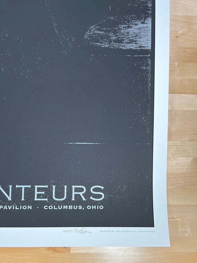 The Raconteurs - 2008 Rob Jones Poster Jack White Columbus Gig Posters 7 The Raconteurs - 2008 Rob Jones Poster Jack White Columbus Gig Posters