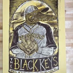 The Black Keys - 2010 Dan Grzeca Poster Orlando, FL House Of Blues