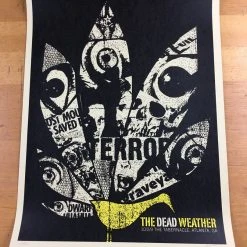 Gig Posters The Dead Weather - 2009 Methane Studios Poster Atlanta Tabernacle