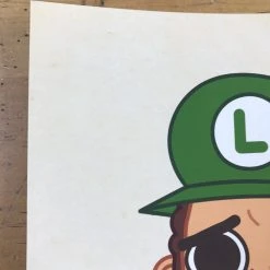 First Loser - 2016 Mike Mitchell Poster Luigi, Mario Brothers Art Prints 12 First Loser - 2016 Mike Mitchell Poster Luigi, Mario Brothers Art Prints