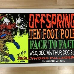 TAZ Offspring - 1994 T.A.Z. Poster Hollywood, CA Palladium 1st Ed Gig Posters 9 TAZ Offspring - 1994 T.A.Z. Poster Hollywood, CA Palladium 1st Ed Gig Posters