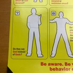 Sold Out Posters Battlestar Galactica - 2007 How To Spot A Cylon Poster Movie Print