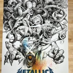 Jonathan Wayshak Metallica - 2019 Jonathan Wayskak Poster Madrid, Spain