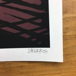 Flatstock 9 - 2006 Daniel Danger Poster Chicago, IL Union Park