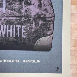 Jack White - 2012 Methane Poster Blackpool, GBR Empress Gig Posters