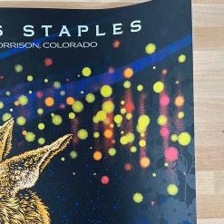 Colorado Norah Jones - 2019 Todd Slater Poster Red Rocks Morrison, CO AP