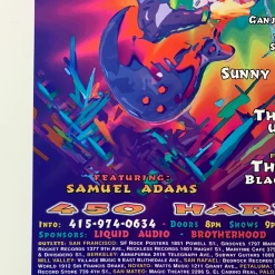 Greg Coiner MHP 53 Men At Work - 1998 Poster Maritime Hall San Fran 1st