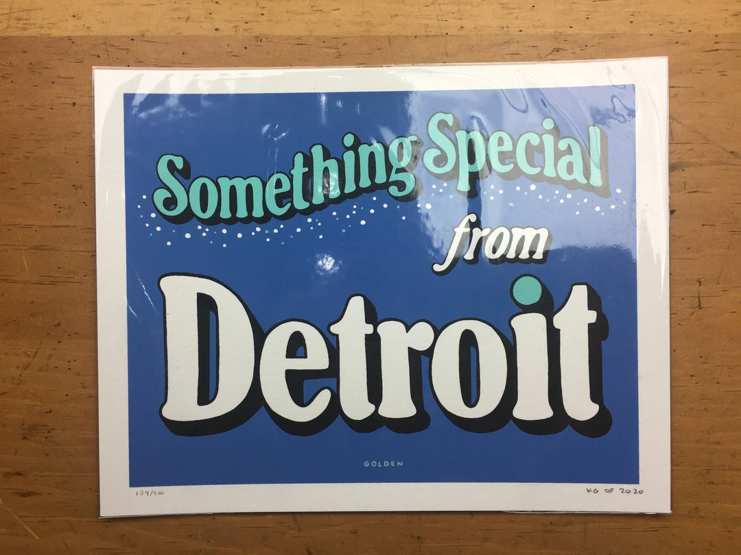 Something Special From Detroit - 2020 Kelly Golden Art Print Detroit, MI Art Prints 5 Something Special From Detroit - 2020 Kelly Golden Art Print Detroit, MI Art Prints