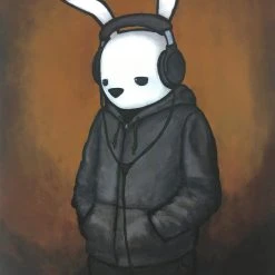 Headphones - Luke Chueh Poster, Limited Edition Art Print S/n