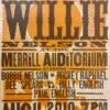 Willie Nelson - 2010 Hatch Show Print 8/11 Poster Portland, Maine Gig Posters